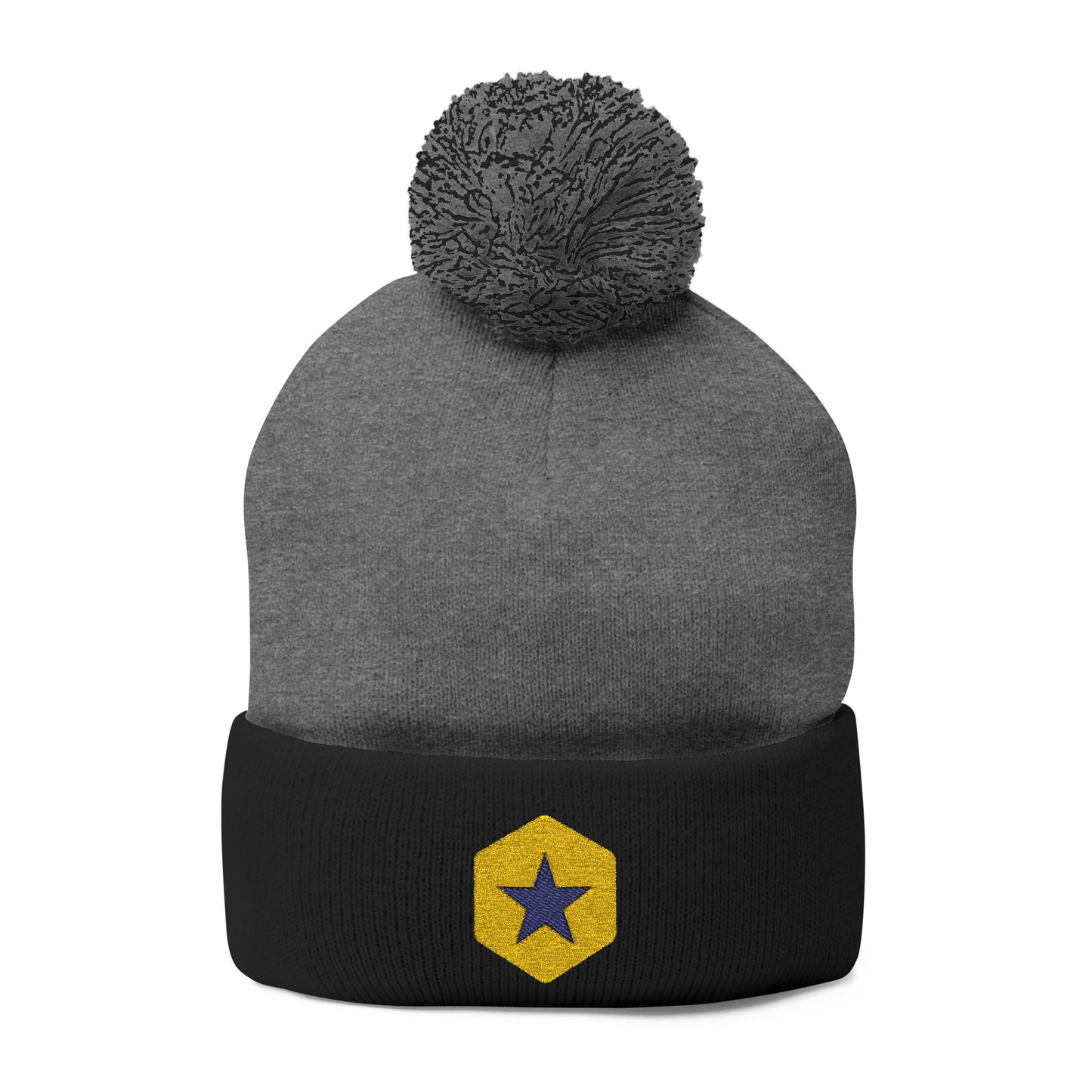 Team Linville Embroidered Pom-Pom Beanie
