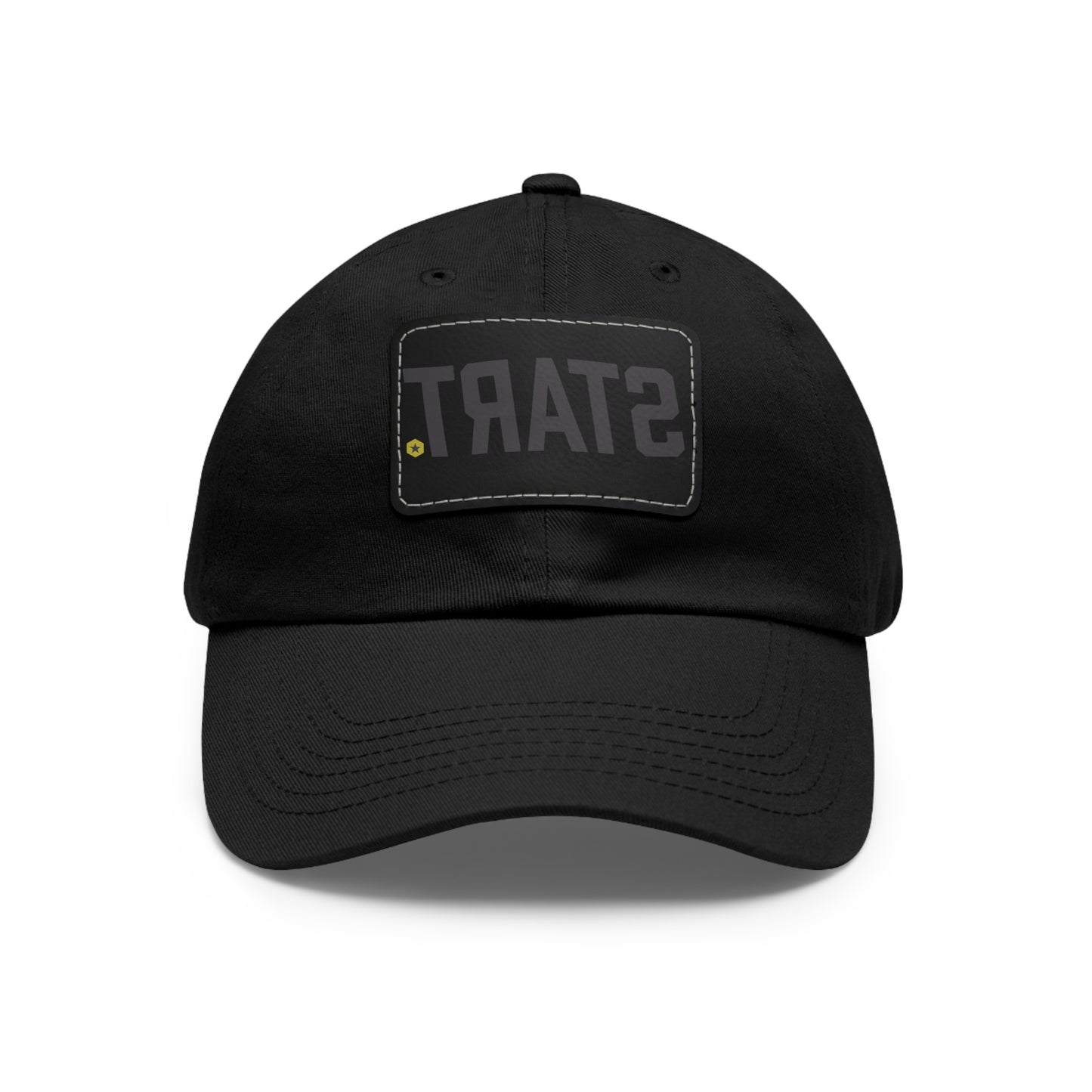 Start Hat with Leather Patch
